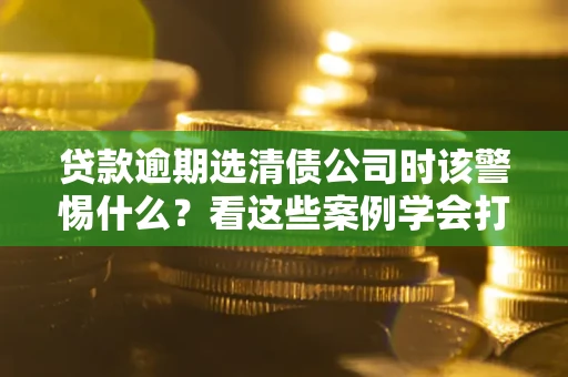 济南贷款逾期选清债公司时该警惕什么？看这些案例学会打翻身仗