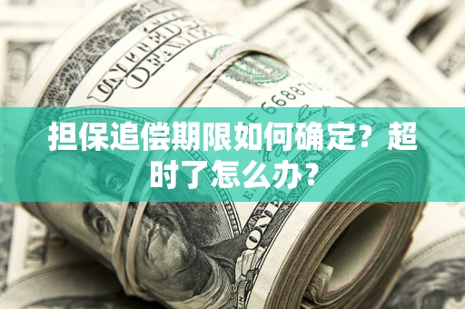 济南担保追偿期限如何确定？超时了怎么办？
