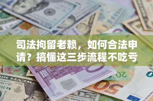 济南司法拘留老赖，如何合法申请？搞懂这三步流程不吃亏！