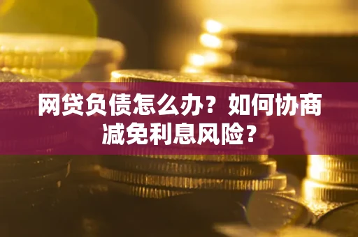 济南网贷负债怎么办？如何协商减免利息风险？