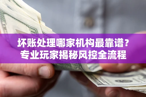 济南坏账处理哪家机构最靠谱？专业玩家揭秘风控全流程