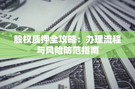 济南股权质押全攻略：办理流程与风险防范指南