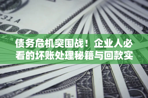 济南债务危机突围战！企业人必看的坏账处理秘籍与回款实战指南